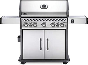 Napoleon Rogue Special Edition 7 Burner Gas BBQ SE625RSIBPSS-1-Napoleon Rouge SE625 Propane Gas 7 Burner BBQ with Sizzle zone Side burner and rear Rotisserie Burner 