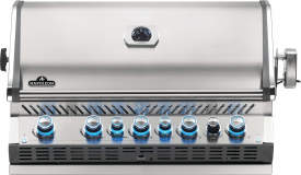 NAPOLEON PRESTIGE PRO665 BUILT IN 7 Burner Natural GAS BBQ GRILL HEAD BIPRO665RBNSS-3-GB