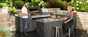 Napoleon Oasis Modular Outdoor BBQ Kitchens - On DIsplay at Our West Midlands BBQ Showroom