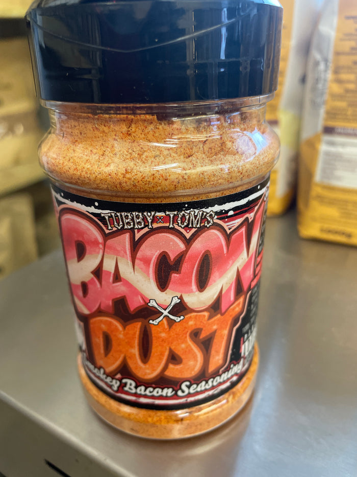 TUBBY TOM'S Smokey Bacon BBQ Dust  - Bacon is Life