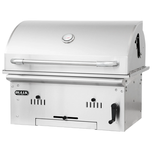 BULL Bison Built in Charcoal 304 grade Stainless Steel BBQ Grill Head 88787CE| Outdoor charcoal Built in Grill Head