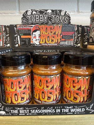 Tubby Toms Rogan Bosh Curry seasoning shaker