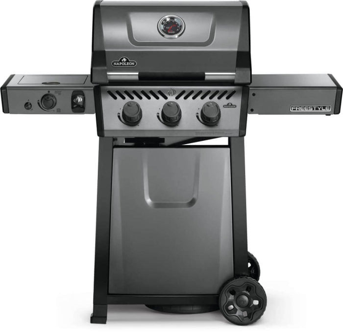 Napoleon Freestyle 365 Three Burner Propane Gas BBQ With side burner F365SIBPGT-GB- EX DISPLAY Sale