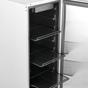 Slimline Outdoor rated Stainless Steel drinks cooler Fridge BC-90