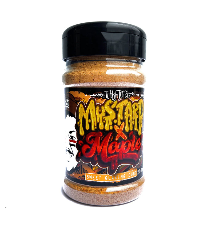 Tubby Tom's Mustard x Maple - All-American Sweet Tangy Glazing Rub