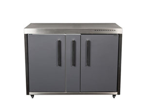Elfin MO 120A Free standing Outdoor Kitchen with Inbuilt Fridge Freezer
