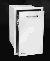 BULL Stainless Steel Slimline 10 Gallon Pull Out Waste Drawer