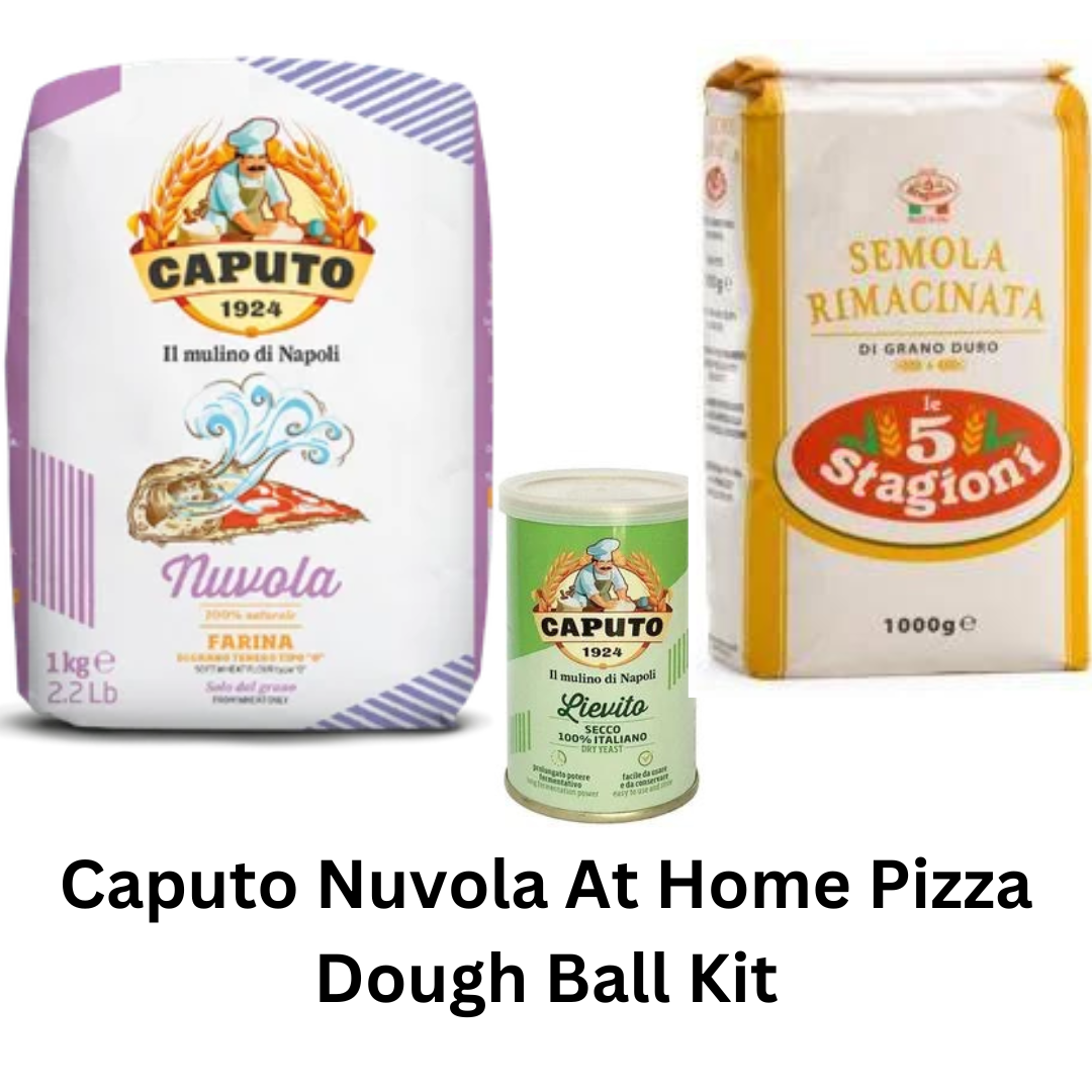Caputo Nuvola Pizza dough at home making Kit – BBQstoreuk