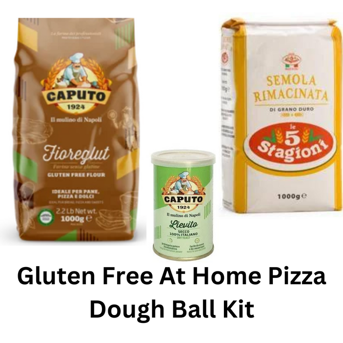 Caputo Gluten Free Pizza dough at home making Kit