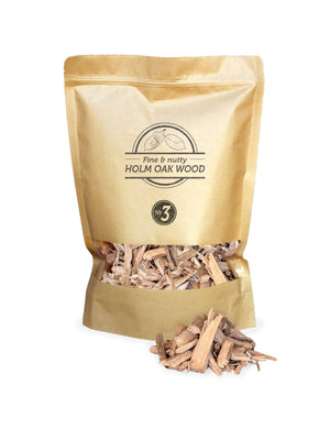 Smokey Olive Wood - Holm Oak Chips Nº3