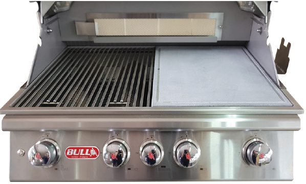 BULL Volcanic Rock Griddle/Pizza Stone Grill Enhancement 97030