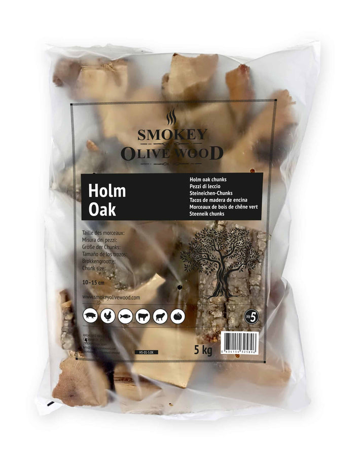 Smokey Olive Wood Holm Oak Chunks Nº5