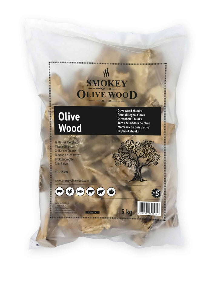 Smokey Olive Wood Raw Chunks Nº5