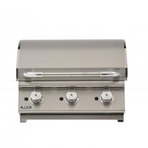 BULL Flat Bed Plancha Griddle 3 Burner Natural Gas BBQ Built in Grill Head