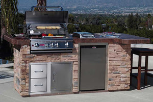 BULL 76cm Door and Double Drawer Outdoor Kitchen Built in Component