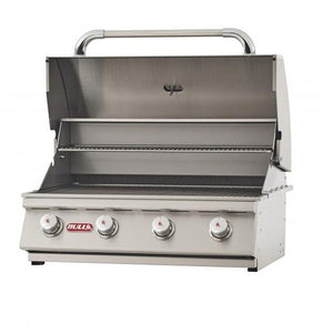 BULL OUTLAW 4 Burner Built In Natural Gas BBQ Grill Head 304 stainless Steel 26039CE For Use in Outdoor BBQ Kitchens 