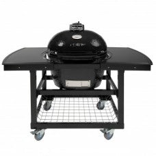 Primo Metal Ceramic BBQ Cart with side shelve options