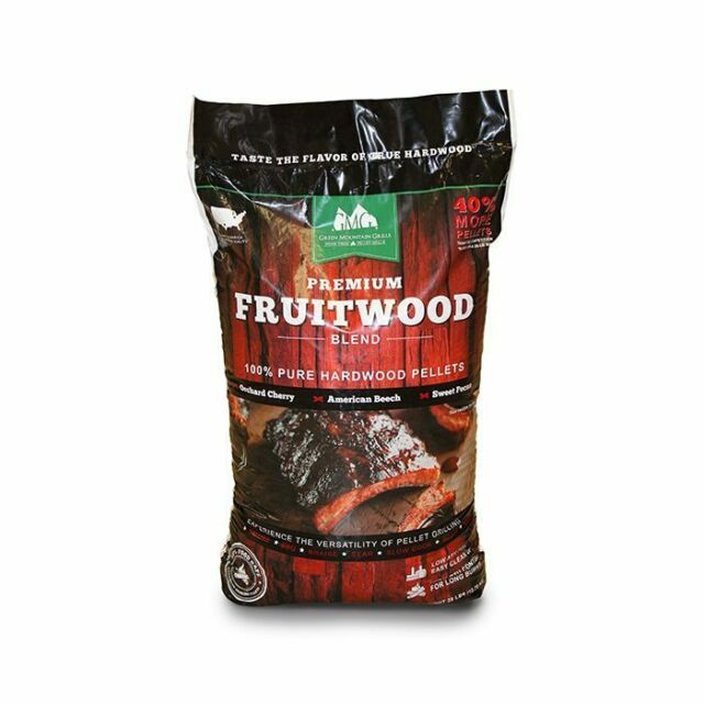 Green Mountain Grill Fruitwood Wood Pellets 28LB (Available In Store Only)